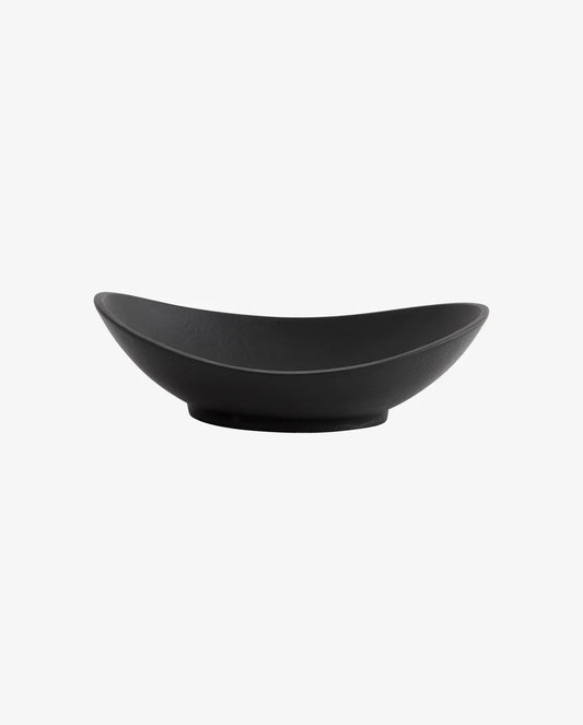 nordic small serving bowl black